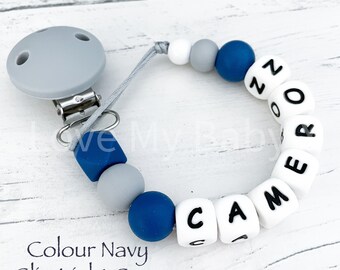 Individuelle MAM Schnullerkette, Schnullerkette, Personalisierter Schnullerkette, Personalisierter Schnullerkette, Personalisierter Schnullerkette, Personalisiertes Geschenk