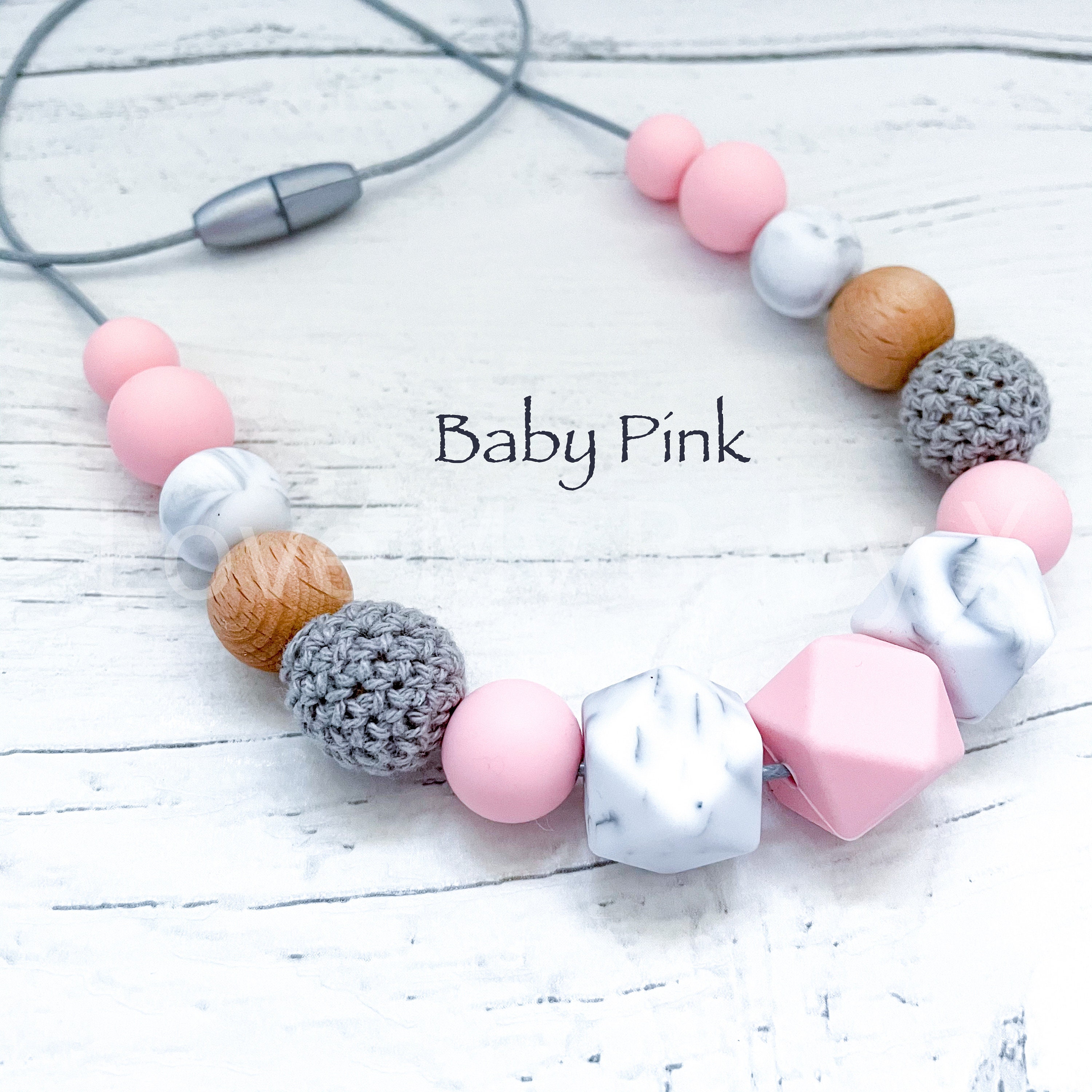 Silicone Nursing necklace Breastfeeding Necklace Sensory Necklace…