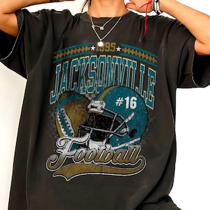Jacksonville Football Vintage Comfort Color Shirt, Game Day Apparel