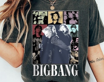 ビッグバン K-POP Tシャツ、BIGBANG シャツ、メンズ・レディースサイズ