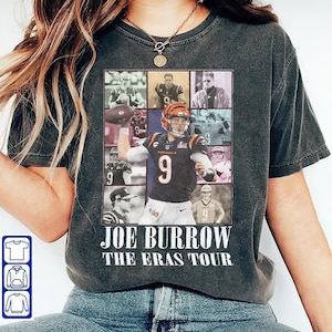 Joe Burrow Era Comfort Color Shirt, Cincinnati Football Shirt, Joe Burrow Fan Shirt