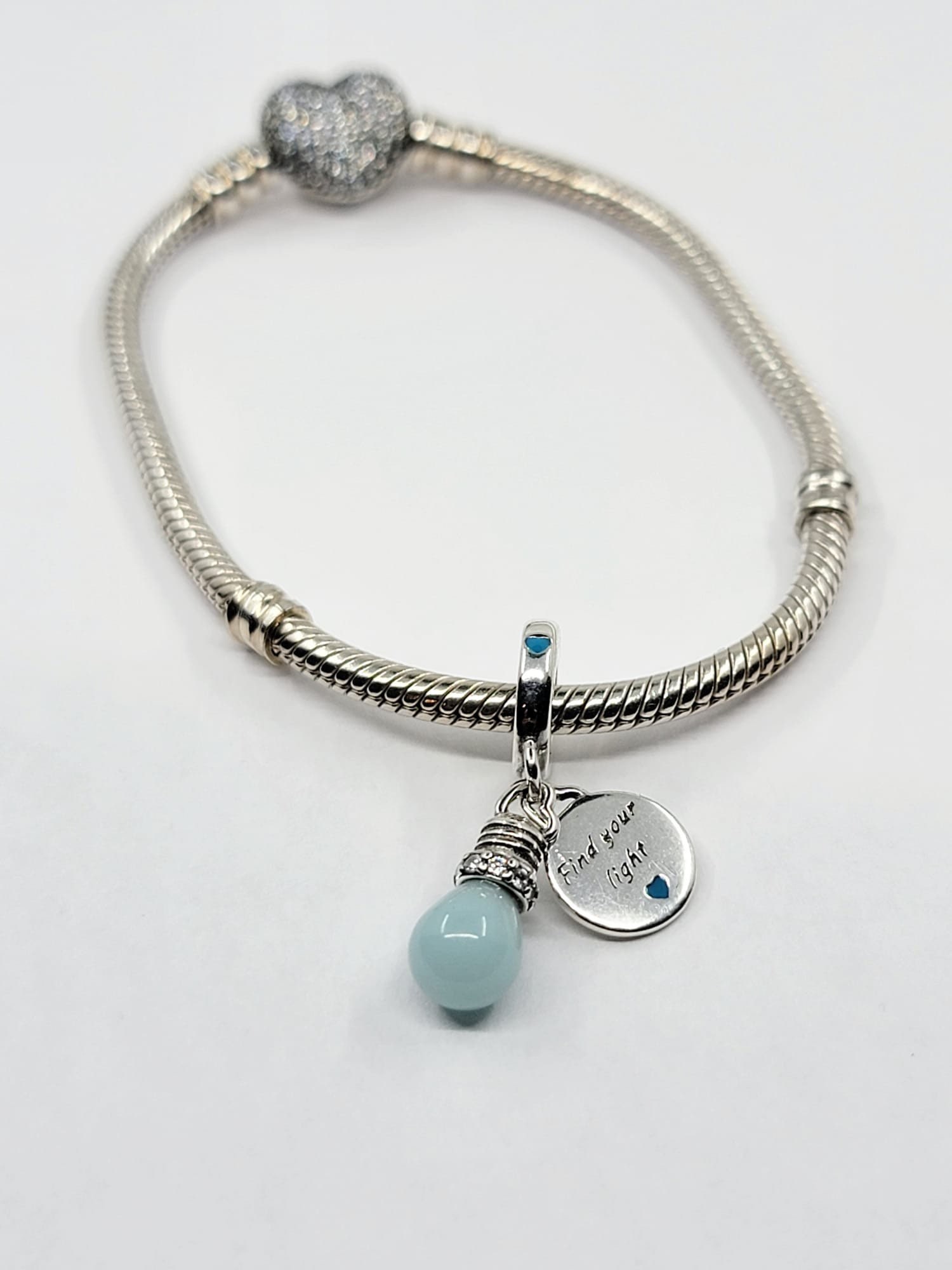 Charm Bracelet with 8 Charms – Silver Trending