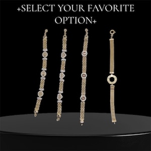 Gold 10K bracelet Free gift Box included