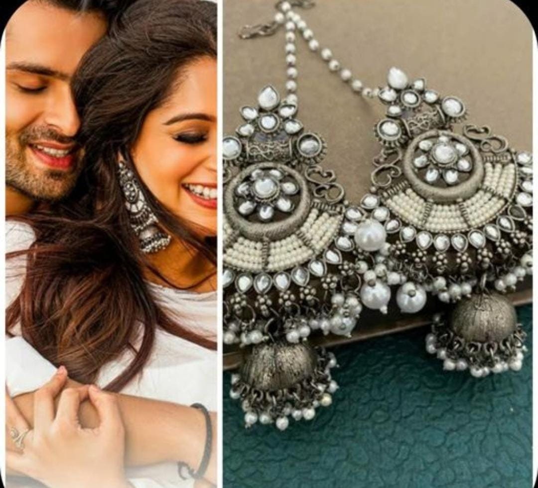 Afghani kashmiri deals earrings