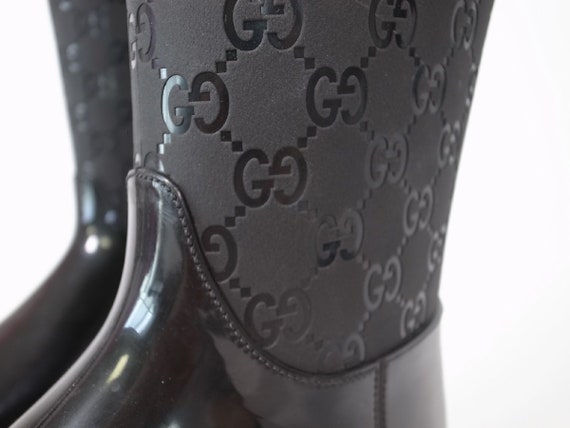 Gucci monogram regenlaarzen Etsy Belgie