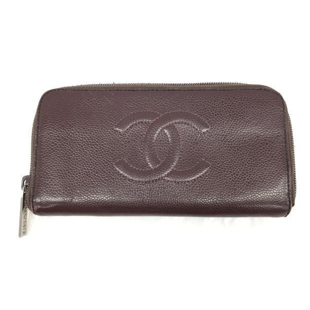 CHANEL, Accessories, Authentic Chanel Black Caviar 6 Key Holder Wallet  With Cc Logo