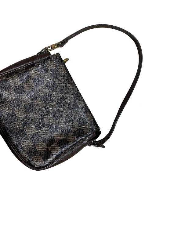 Louis Vuitton Bag Authentic Vintage Damier Ebene Trousse Make Up Bag  Pochette - antiques - by owner - collectibles