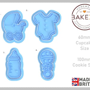 Baby Shower Cookie Cutters
