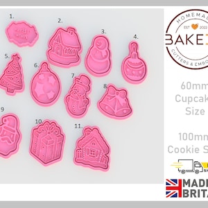 Christmas Cookie Cutter and Stamp | BakeDO