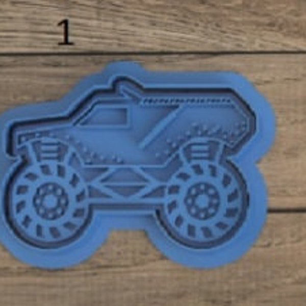 Monster Trucks Cookie Cutters