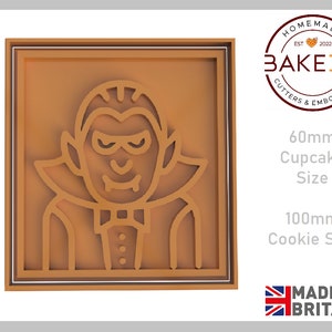 Dracula Cookie Cutter Halloween Scary