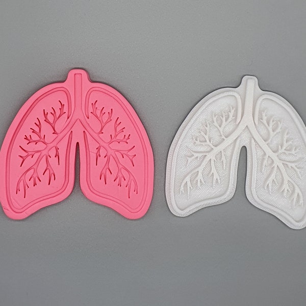 Anatomical Lungs cookie cutter biscuit cutters Gifts  lung Pulmonology medical students  pulmonologist pulmonary   no smoking BakeDO