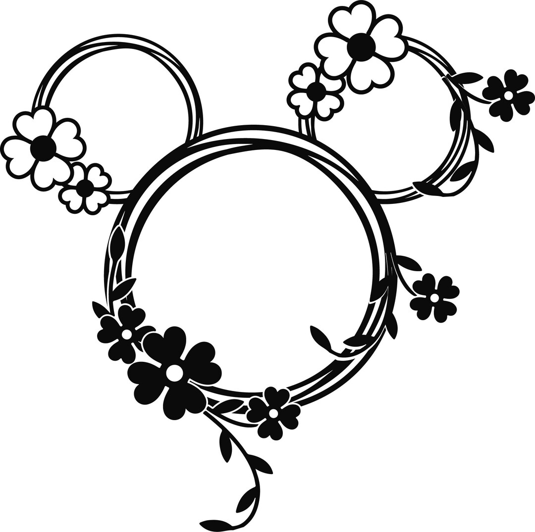 Mickey Head PNG Mickey Head Printable Mickey Head Sublimation Print