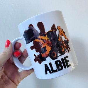 Digger Children&#39;s Unbreakable Mug
