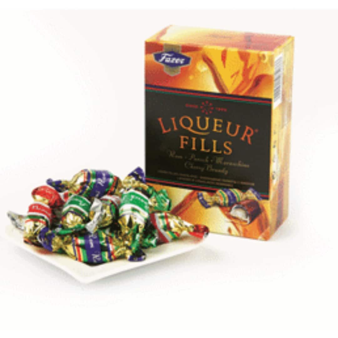 Liqueur Filled Chocolates, Rum Punsch Maraschino Cherry Brandy