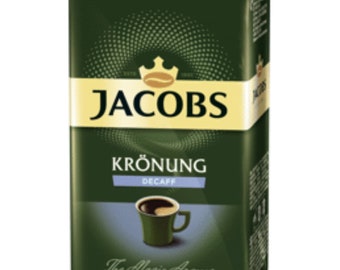 Café décaféiné JACOBS Kronung sans caféine 250 g 8,8 oz