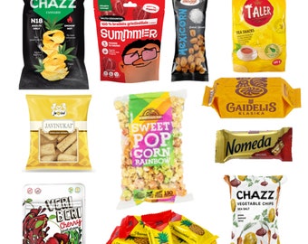 Vegane Snackbox | Litauische Snacks | Vegan