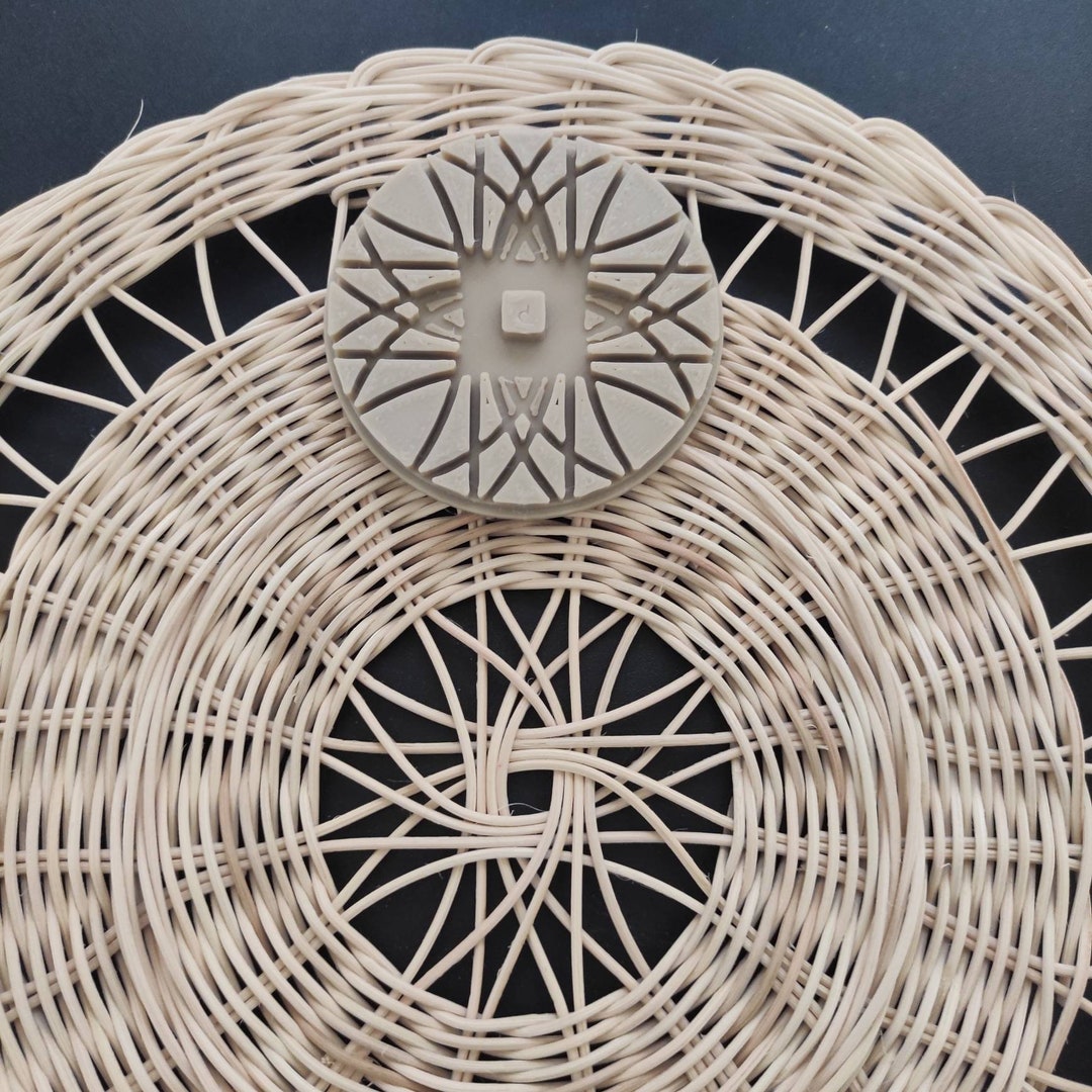 Rattan Design Pattern Rattan Pattern Guide Plastic Mold for Etsy
