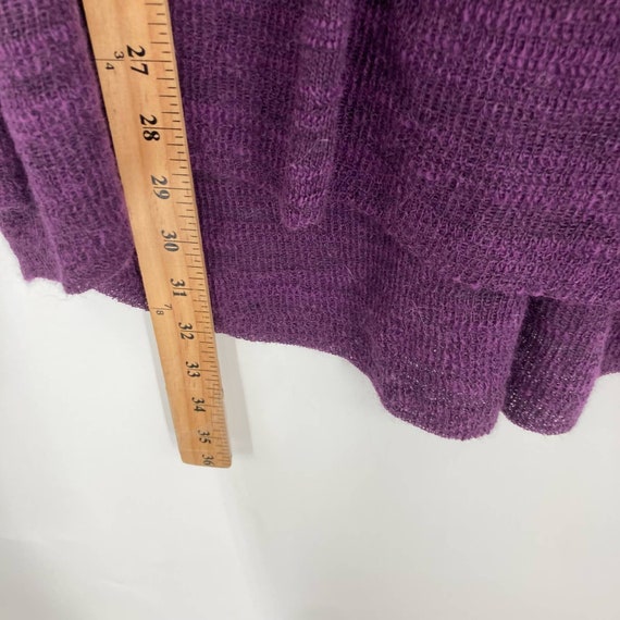 Eileen Fisher Alpaca Wool Slub Purple Sweater Womens Large NEW Etsy UK