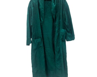 Victoria’s Secret Good Label Vintage Emerald Green Long Robe M/L