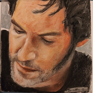 Portrait of Tom Ellis, Original Fanart