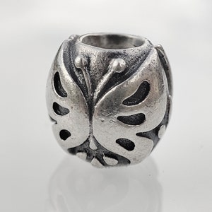 Authentic Pandora Majestic Butterfly 790524 Charm, Pre-owned Retired Rare Pandora Bead Jewelry