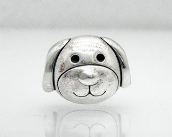 Charm Pandora auténtico de perro fiel (791707), en plata de ley 925, de segunda mano, retirado.