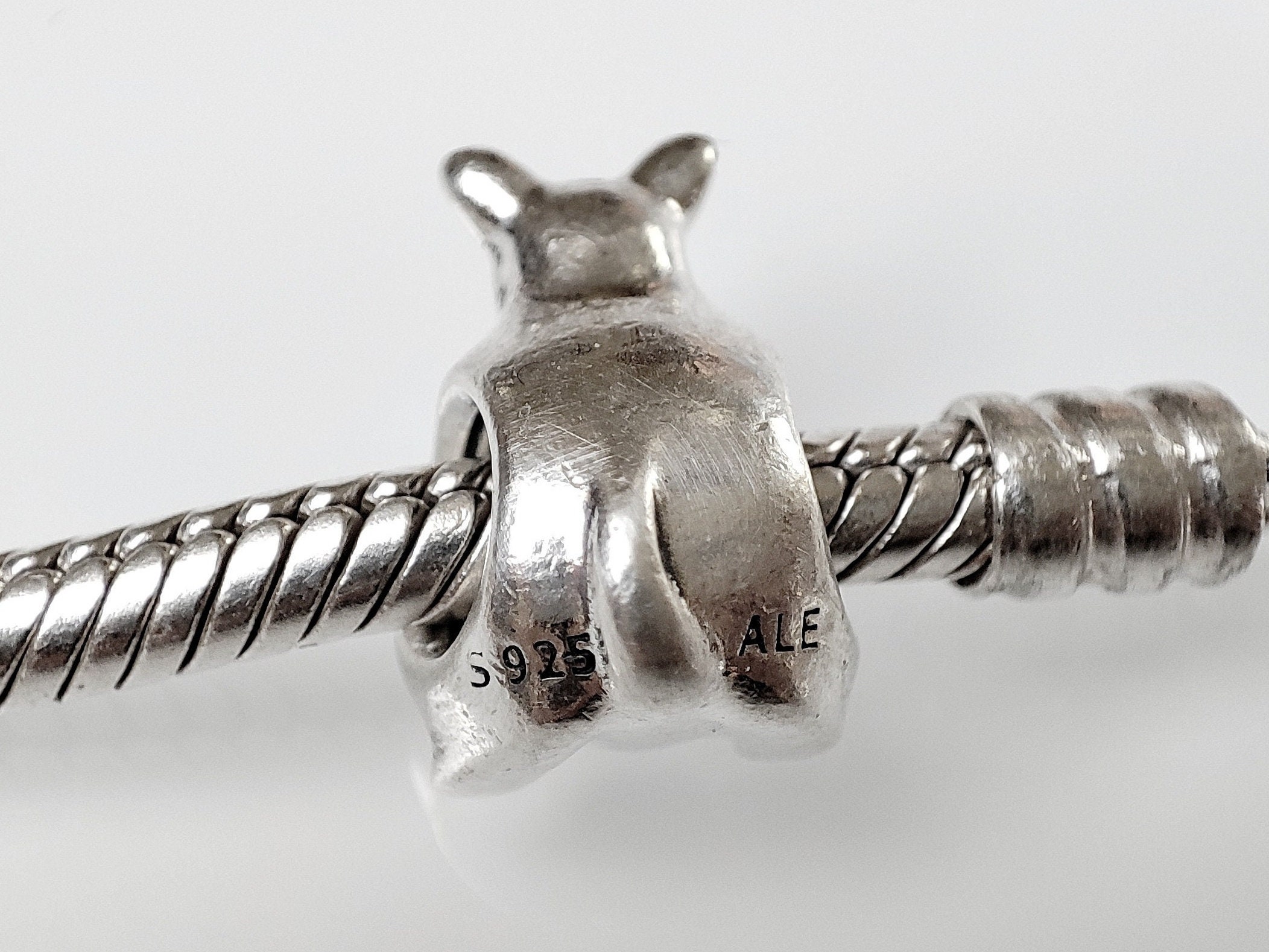 Authentic Pandora Sterling Silver Retired Happy Cow charm