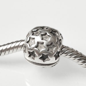 Original Retired Pandora Stardom Stars Clip 790851 PRE-OWNED