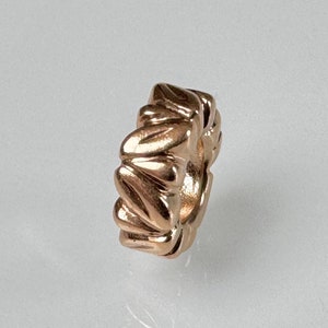本物のパンドラ 14K ゴールド Coracao De Negro ウッド チャーム