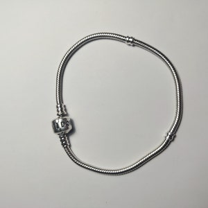 Authentic Pandora Sterling Silver Pre-owned Bracelet Armband