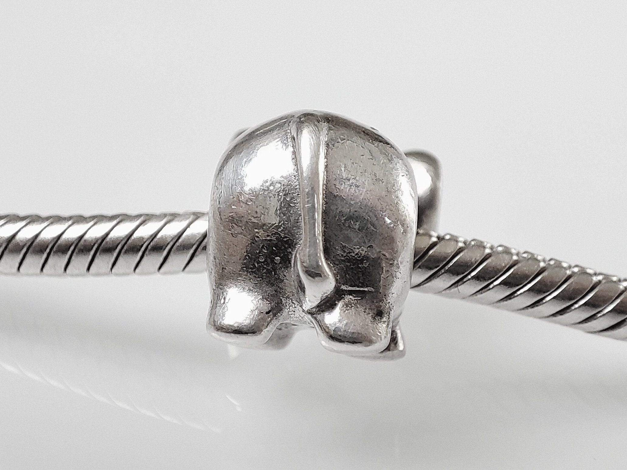PANDORA Echt ALE 925 Sterlingsilber Glückselefant Charm #790480