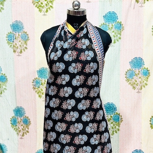 Hand Block Printed Zari Cotton Sarong, Beach Wrap Pareo, Long Scarf, Large Sarong, Cover up, Soft Fabric Scarf, Fashion Shawl Beach Sarong,