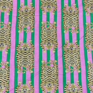 New Animal Print Fabric, Indian Soft Cotton Fabric By The Yard, Handmade Fabric, Sewing Fabric, Women&#39;s Clothing, Kids Fabric