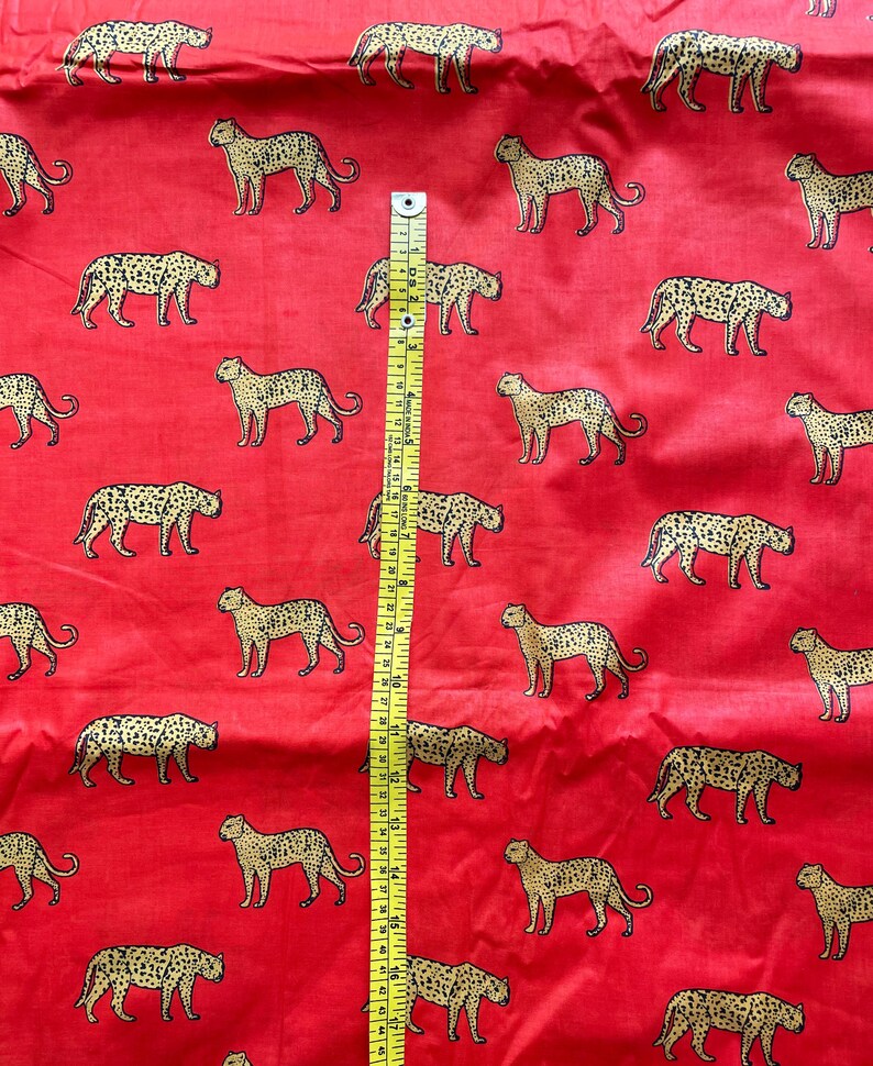 Animal Upholstery Fabric, Leopard Print Fabric, Cheetah Fabric by Yard