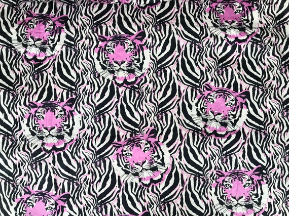New Jungle Print Cotton Fabric, Indian Soft Cotton Fabric by the Yard,  Animal Print Fabric, Dressmaking Fabric, Sewing Fabric 