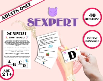 Dirty Sexpert Vrijgezellenfeestspel: Hens & Stag Night (pdf-download)