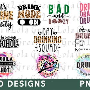 Alcool PNG, Alcohol Sublimation Designs Bundle, Boire png, Vin Png, Alcool Png Fichiers Sublimation, Bière Png, Whisky Png, Sommes-nous ivres