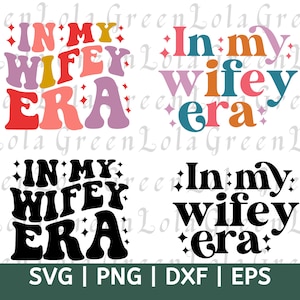 In mijn Wifey tijdperk Svg Png, verloofd Svg Png, bruid Svg, bruiloft Svg, verloofd tijdperk Svg, vrouw Svg