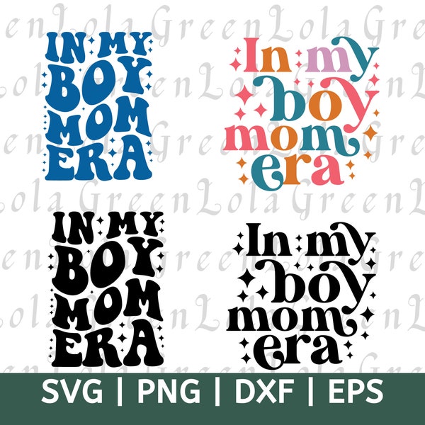 In My Boy Mom Era Svg Png, In My Mom Era Svg Png, Boy Mom Svg, Boy Mom Club, Boy Mama Svg, New Mom Gift, Boy Mama Era Svg, Gender Reveal