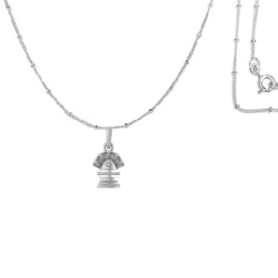 Bhagwan Shiv Ji Locket God Shiva Pendant With Chain Sterling