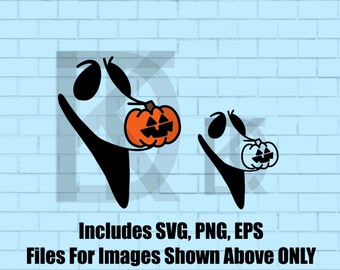 Zero Dog Cartoon Nightmare Face SVG, EPS, PNG File! Cricut, Digital, Printable