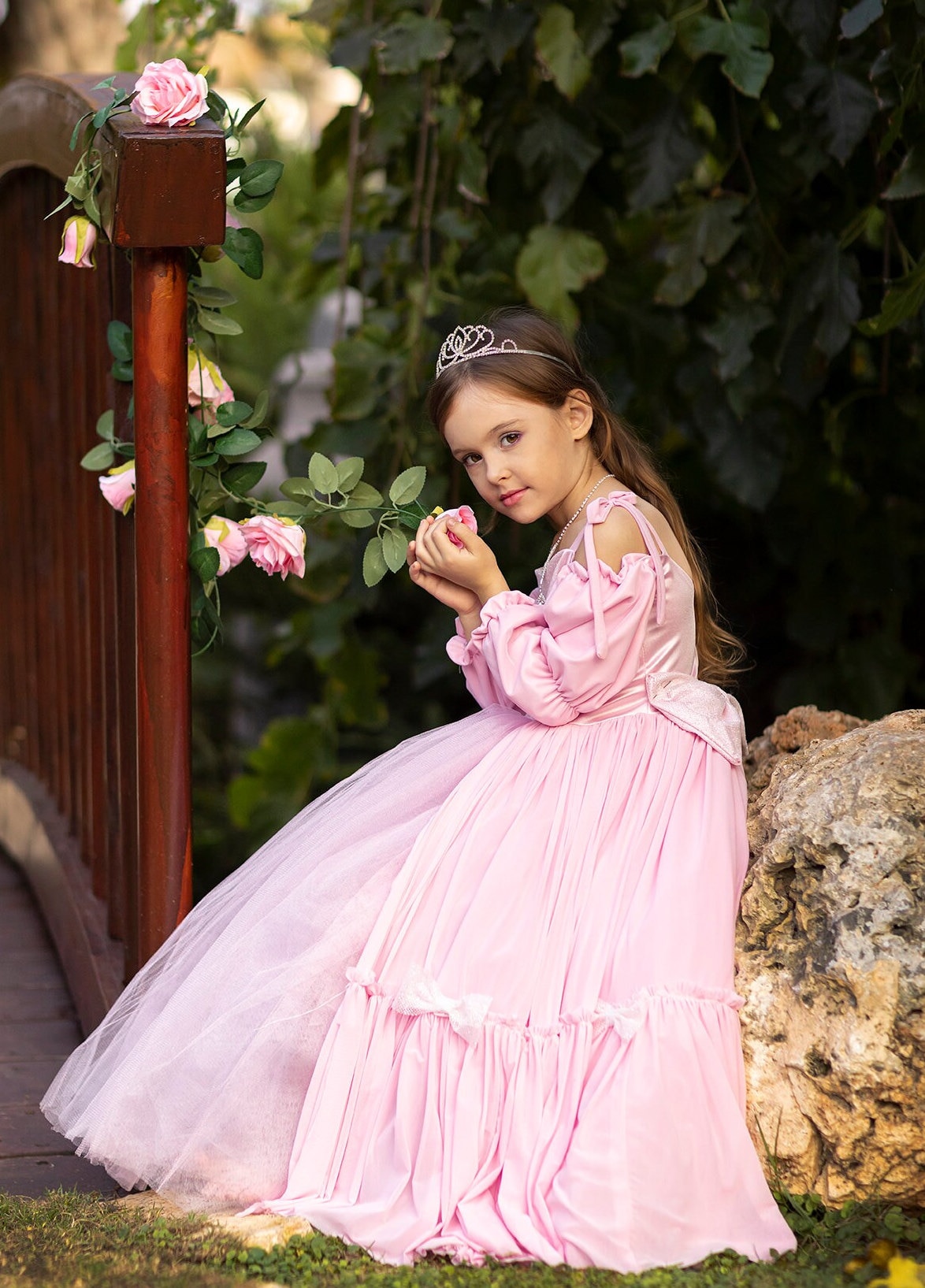Baby Sleeping Beauty Princess Dress main image 1