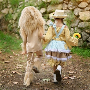 costume lion, Kids Costume, Animal Costume, costume king , Halloween, Carnival, Purim, Children's Costume, toddler image 6