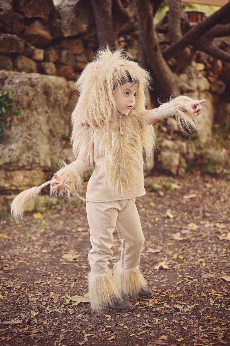 costume lion, Kids Costume, Animal Costume, costume king , Halloween, Carnival, Purim, Children's Costume, toddler image 5