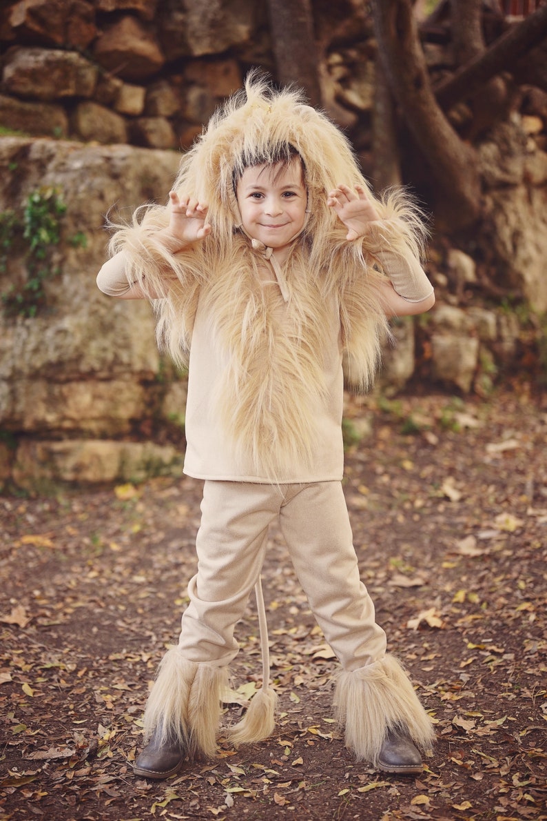 costume lion, Kids Costume, Animal Costume, costume king , Halloween, Carnival, Purim, Children's Costume, toddler image 7