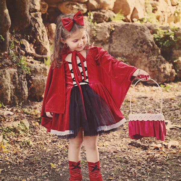 Little Red Riding Hood Costume Etsy