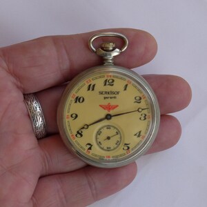 Serkisof demiryolu pocket watch sale