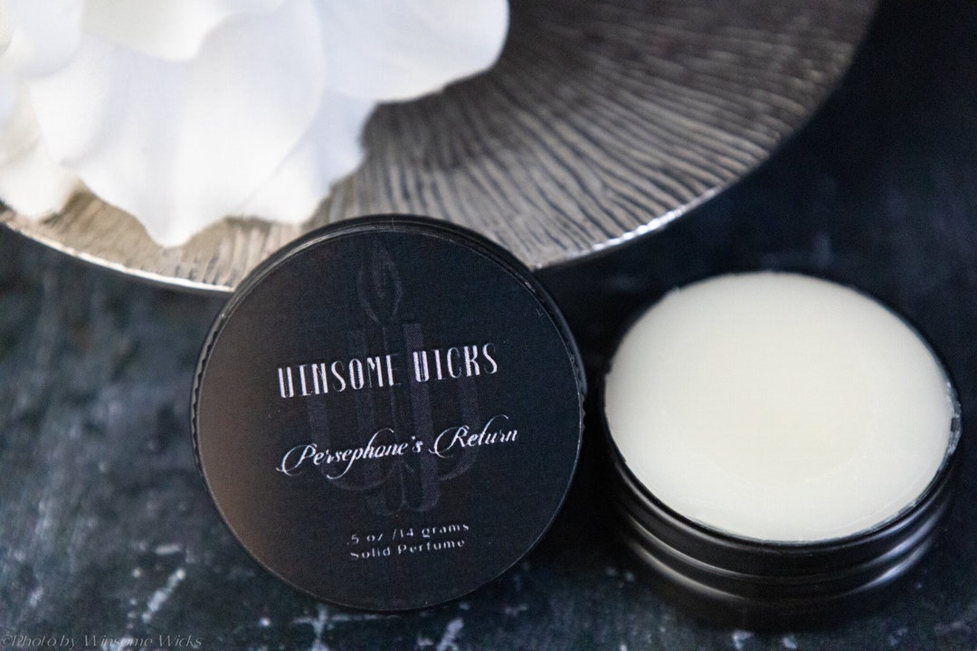 Persephone's Return Solid Perfume Gift for Her Valentin's or Galentine