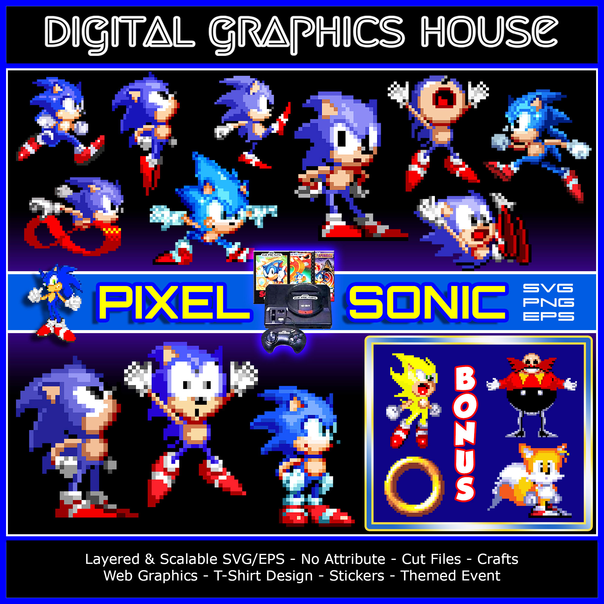 Sonic Mania Sprite Pixel art Sonic the Hedgehog 3, misc objects